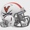 Riddell Virginia Cavaliers 2018 Matte White Speed Mini Helmet